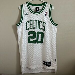 Adidas Authentic Celtics Basketball Jersey #20 Ray Allen